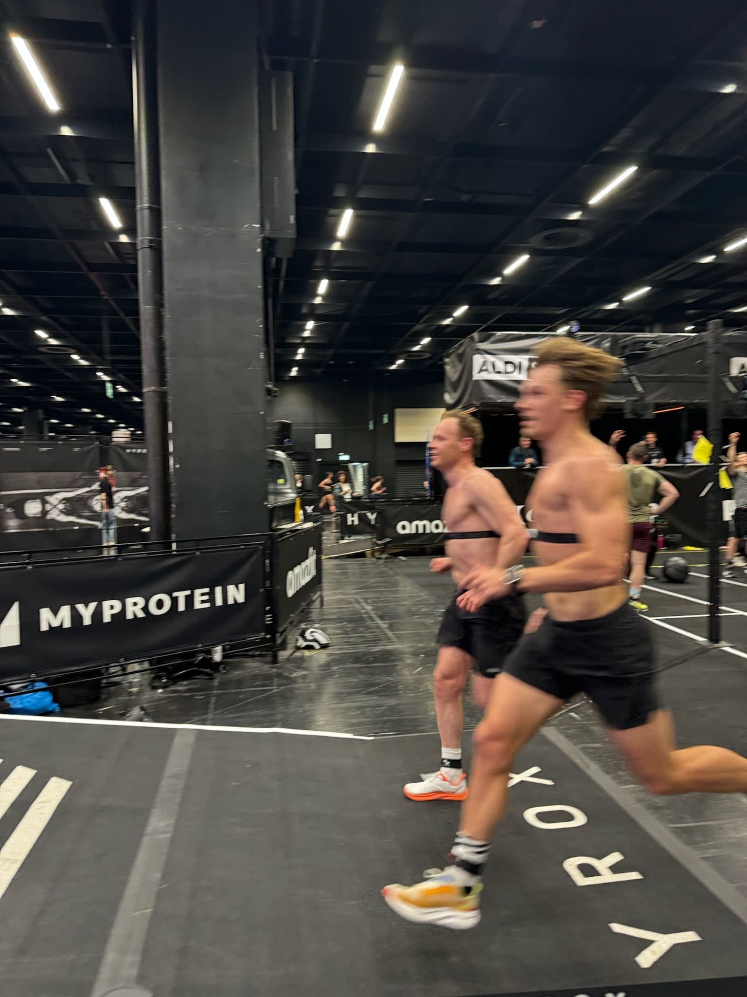 Athlete training for Hyrox